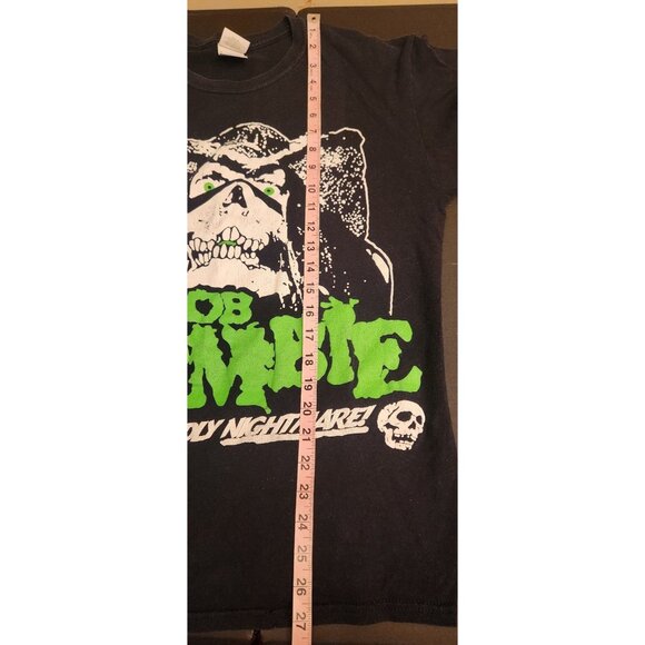 Rob Zombie It's A Deadly Nightmare Y2K Concert Shirt Medium - Picture 4 of 4